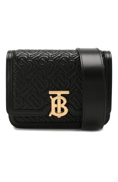 Женская поясная сумка tb bag BURBERRY черного цвета, арт. 8014828 | Фото 5 (Материал: Натуральная кожа; Стили: Классический; Размер: mini; Ремень/цепочка: На ремешке; Статус проверки: Проверено, Проверена категория)