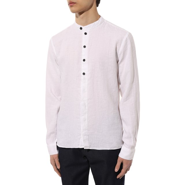 фото Льняная рубашка hannes roether