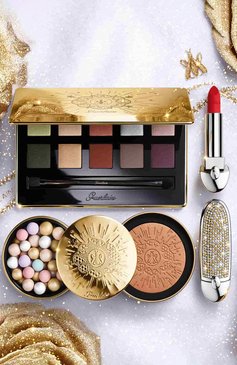 Палетка теней для век golden bee GUERLAIN бесцветного цвета, арт. G043347 | Фото 4 (Тип продукта_макияж: Палетки; Региональные ограничения белый список (Axapta Mercury): Не проставлено; Нос: Не проставлено)