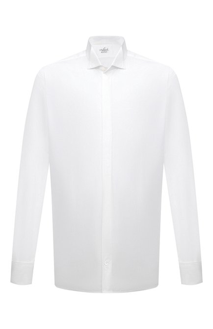 Мужская хлопковая сорочка VAN LAACK белого цвета по цене 19450 руб., арт. GALA-DTF/130648 | Фото 1