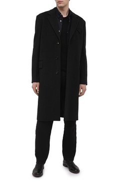 Мужские кожаные оксфорды MOMA черного цвета, арт. 2AS035-S0 | Фото 2 (Материал внутренний: Натуральная кожа; Стили: Классический)