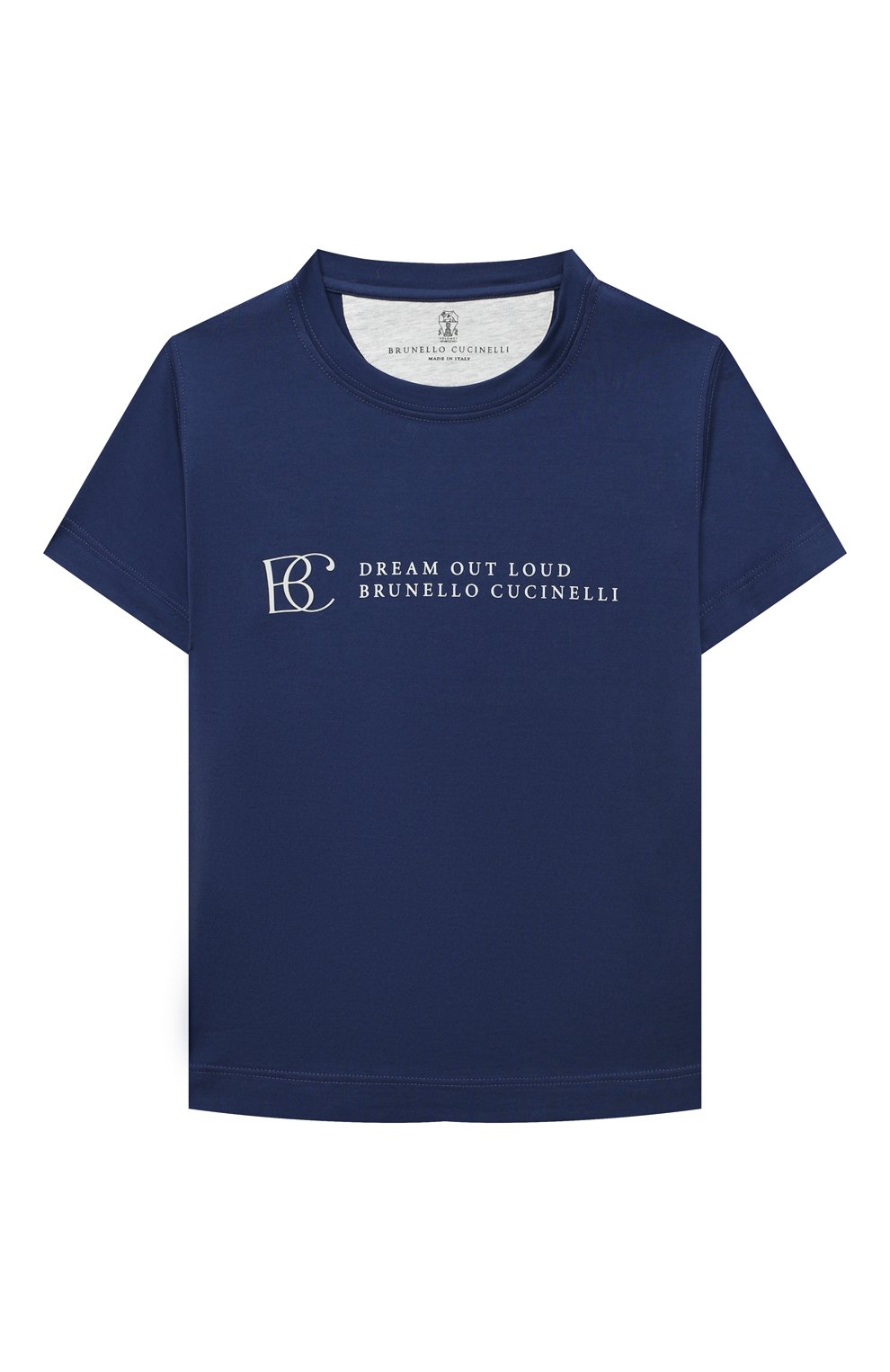 Хлопковая футболка Brunello Cucinelli
