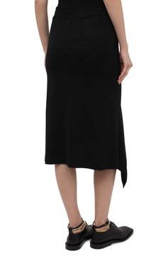 Женская юбка из кашемира и шелка TOM FORD черного цвета, арт. GCK085-YAX087 | Фото 4 (Материал внешний: Шерсть, Шелк, Кашемир; Региональные ограничения белый список (Axapta Mercury): RU; Женское Кросс-КТ: Юбка-одежда; Материал сплава: Проставлено; Длина Ж (юбки, платья, шорты): Миди; Драгоценные камни: Проставлено; Стили: Кэжуэл)