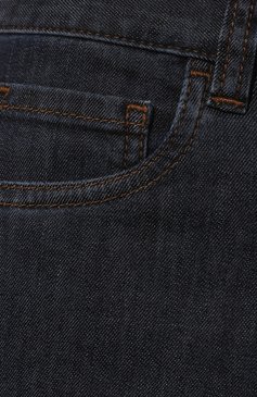 Мужские джинсы CANALI темно-синего цвета, арт. 91700/PD00400 | Фото 5 (Силуэт М (брюки): Прямые; Кросс-КТ: Деним; Длина (брюки, джинсы): Стандартные; Материал сплава: Проставлено; Материал внешний: Хлопок, Деним; Драгоценные камни: Проставлено; Стили: Кэжуэл)