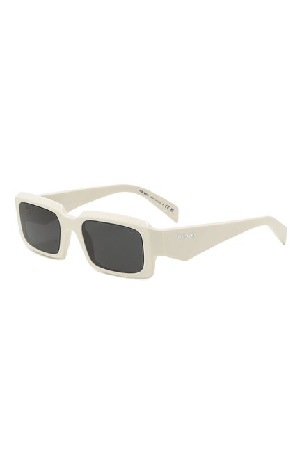 Женские солнцезащитные очки PRADA белого цвета, арт. 27ZS-17K08Z | Фото 1 (Нос: Не проставлено; Региональные ограничения белый список (Axapta Mercury): Не проставлено)