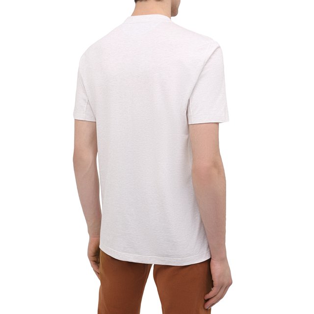 фото Хлопковая футболка brunello cucinelli