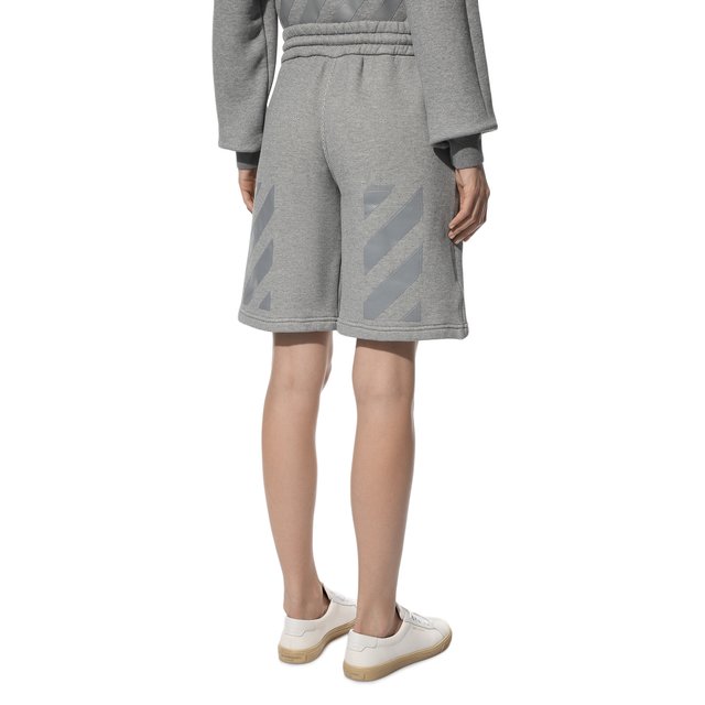 фото Хлопковые шорты off-white