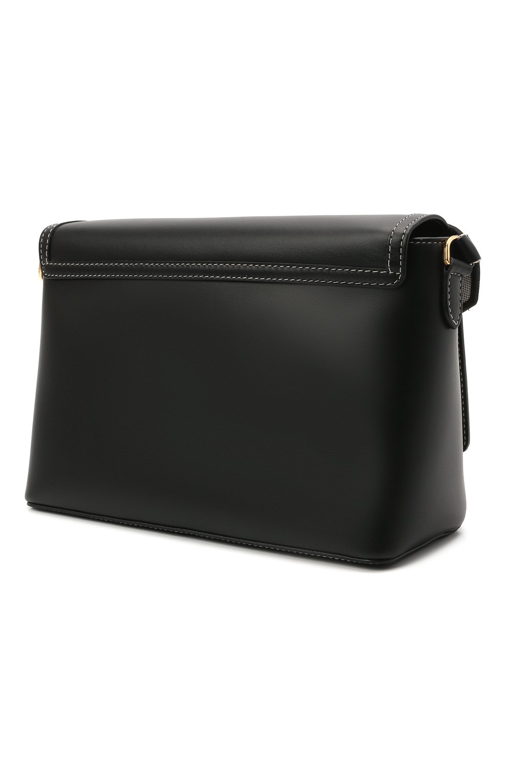 Женская сумка note small BURBERRY черного цвета, арт. 8044177 | Фото 4 (Сумки-технические: Сумки через плечо; Материал: Натуральная кожа; Размер: small)
