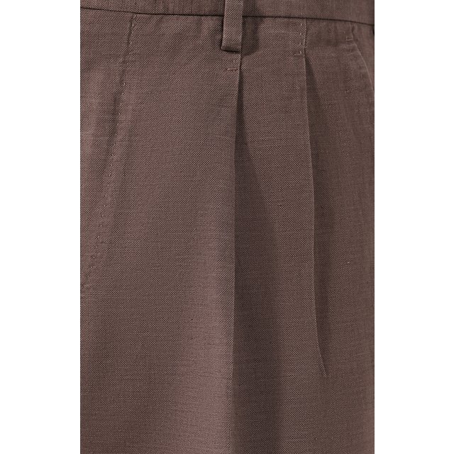 фото Брюки из смеси хлопка и льна ermenegildo zegna