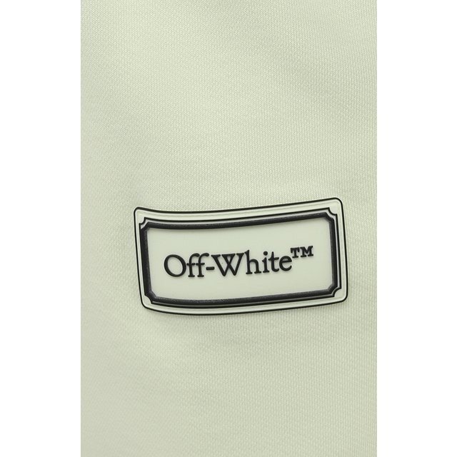 фото Хлопковые брюки off-white