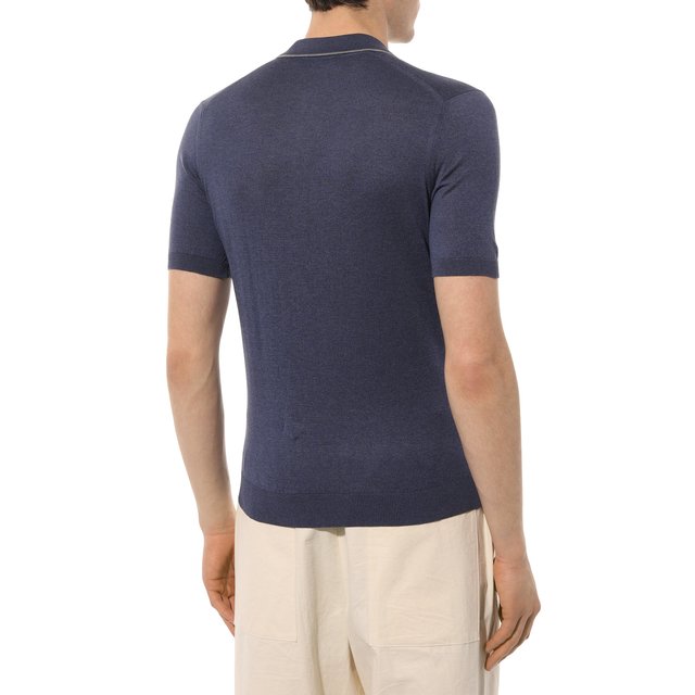 фото Шелковое поло andrea campagna