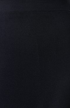 Женская юбка из смеси шелка и хлопка LORO PIANA темно-синего цвета, арт. FAI9429 | Фото 5 (Материал внешний: Шелк, Хлопок; Региональные ограничения белый список (Axapta Mercury): RU; Женское Кросс-КТ: Юбка-одежда; Длина Ж (юбки, платья, шорты): Миди; Стили: Кэжуэл)