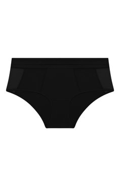 Женские трусы-шорты MAISON LEJABY черного цвета, арт. 171269 | Фото 1 (Материал внешний: Синтетический материал)