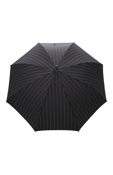 Мужской зонт-трость PASOTTI OMBRELLI черного цвета, арт. 478/RAS0 1094/1/M31 | Фото 1 (Материал: Текстиль, Металл, Синтетический материал)