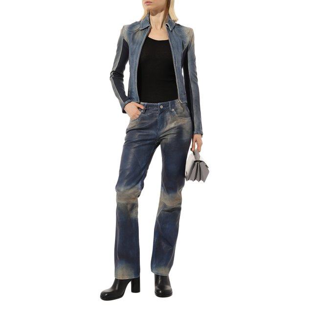 фото Кожаная куртка diesel