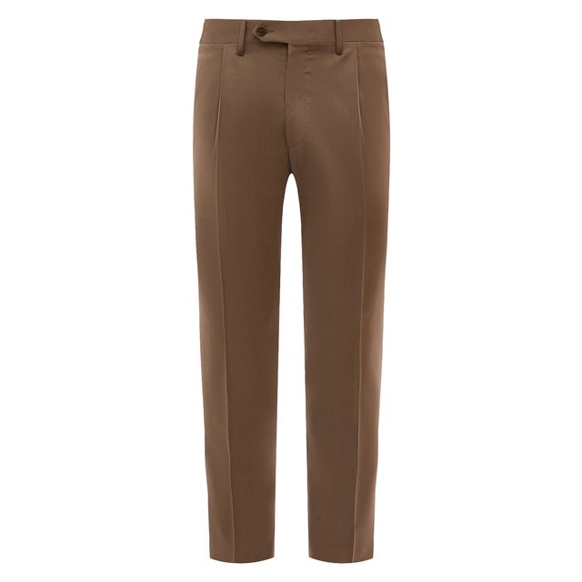 фото Брюки из шерсти и хлопка corneliani
