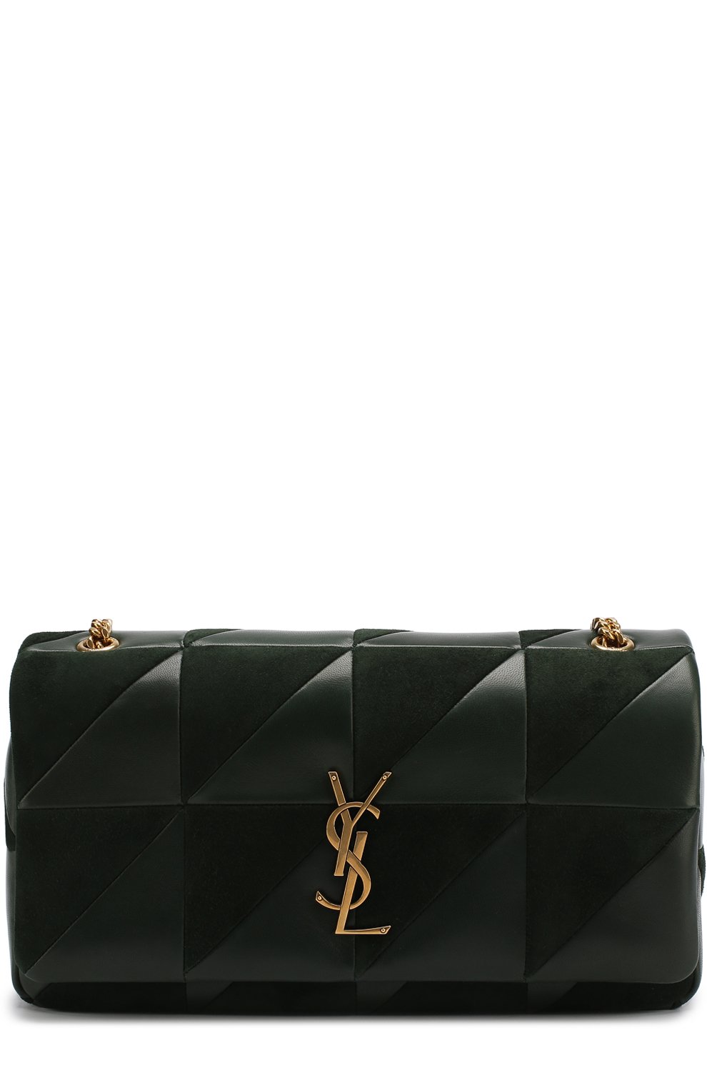 Женская темно-зеленая сумка jamie medium SAINT LAURENT купить в ...