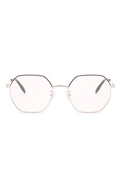 Женские оправа ALEXANDER MCQUEEN серебряного цвета, арт. AM0338 002 | Фото 3 (Региональные ограничения белый список (Axapta Mercury): RU; Тип очков: Оправа; Оптика Гендер: оптика-женское; Очки форма: Круглые)