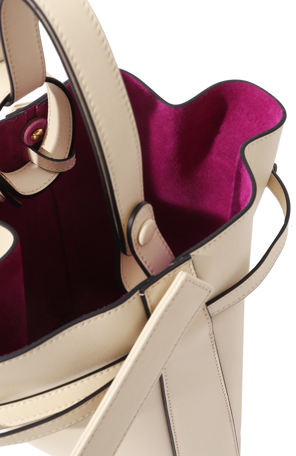 Женская сумка sigma small NEOUS кремвого цвета, арт. 00030A | Фото 5 (Сумки-технические: Сумки top-handle; Материал: Натуральная кожа; Материал сплава: Проставлено; Ремень/цепочка: На ремешке; Драгоценные камни: Проставлено; Размер: small)