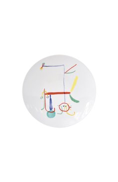 Салатная тарелка joan miro BERNARDAUD разноцветного цвета, арт. 1890/21260 | Фото 1 (Интерьер Кросс-КТ: Посуда детская; Интерьер_коллекция: Joan Miro; Ограничения доставки: fragile-2)