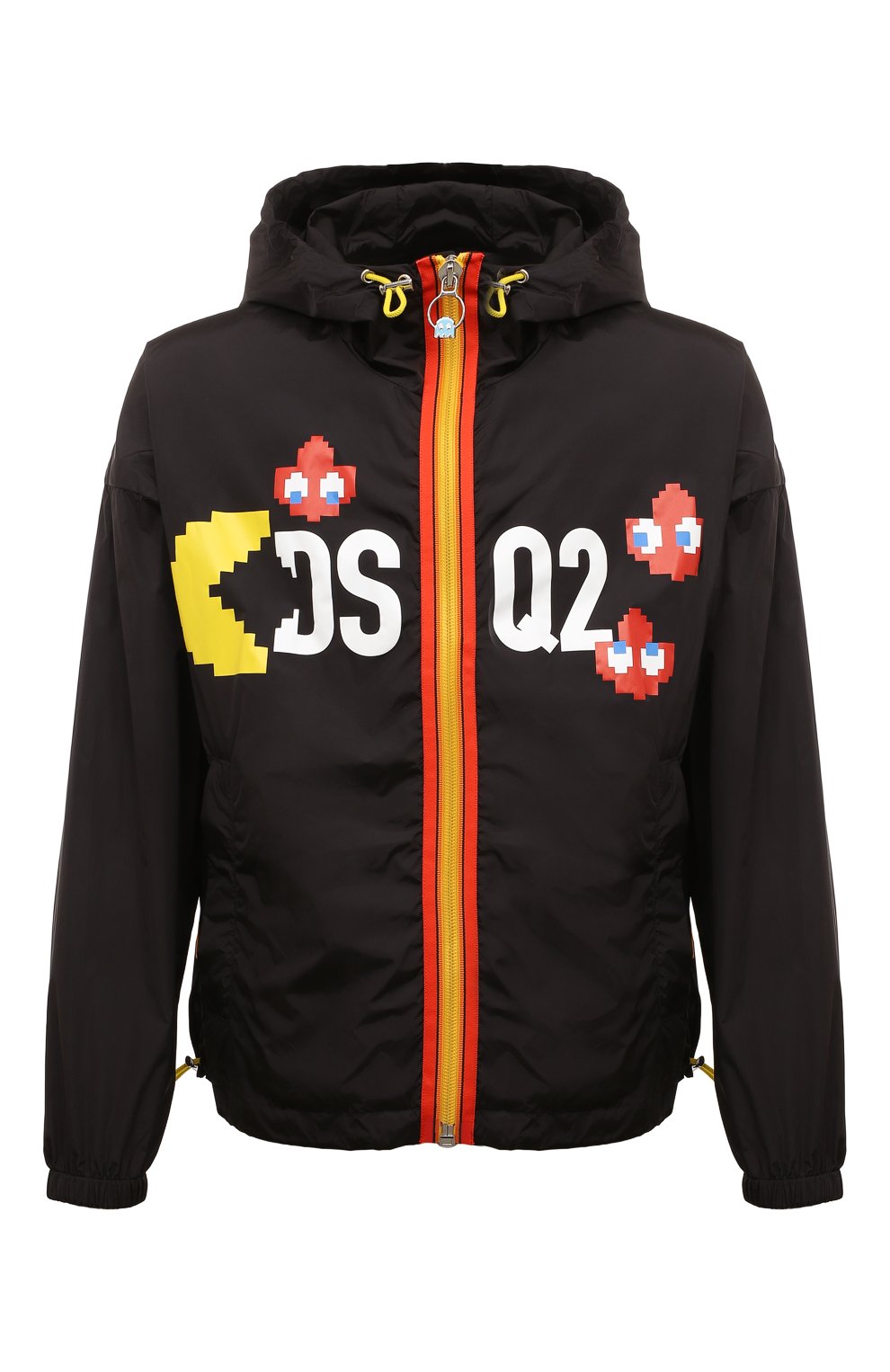 Мужская черная куртка dsquared2 x pac-man™ DSQUARED2 купить в