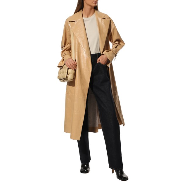 фото Кожаные ботильоны the block bottega veneta