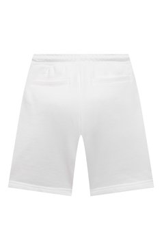 Детски�е хлопковые шорты DIESEL белого цвета, арт. J00500-0IAJH | Фото 2 (Случай: Повседневный; Материал внешний: Хлопок)