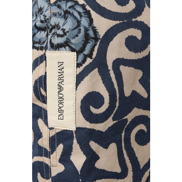 фото Хлопковые брюки emporio armani