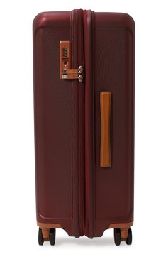 Женский дорожный чемодан capri trolley BRIC`S бордового цвета, арт. BRK28031.020 | Фото 3 (Материал: Экокожа; Размер: large)