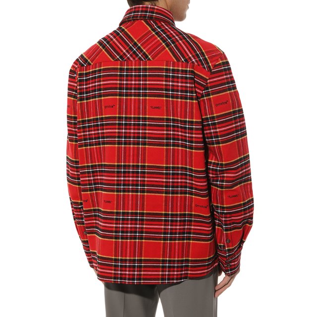 фото Хлопковая рубашка off-white