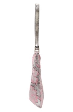 Женская сумка cleo PRADA розового цвета, арт. 1BC499-2AH6-F02RH-OOO | Фото 4 (Сумки-технические: Сумки top-handle; Размер: medium; Материал: Текстиль)