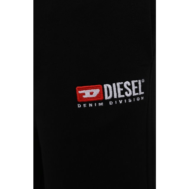 Хлопковые джоггеры Diesel A03770/0BAWT Фото 5