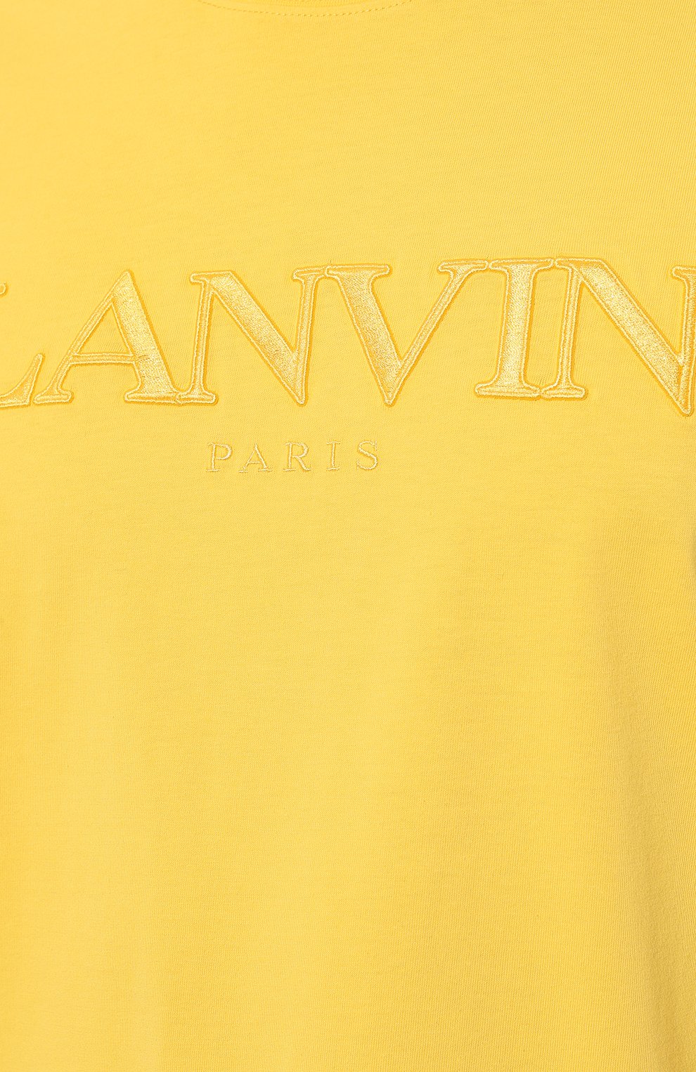 Хлопковая футболка Lanvin  RM TS0005/J208 Фото 5