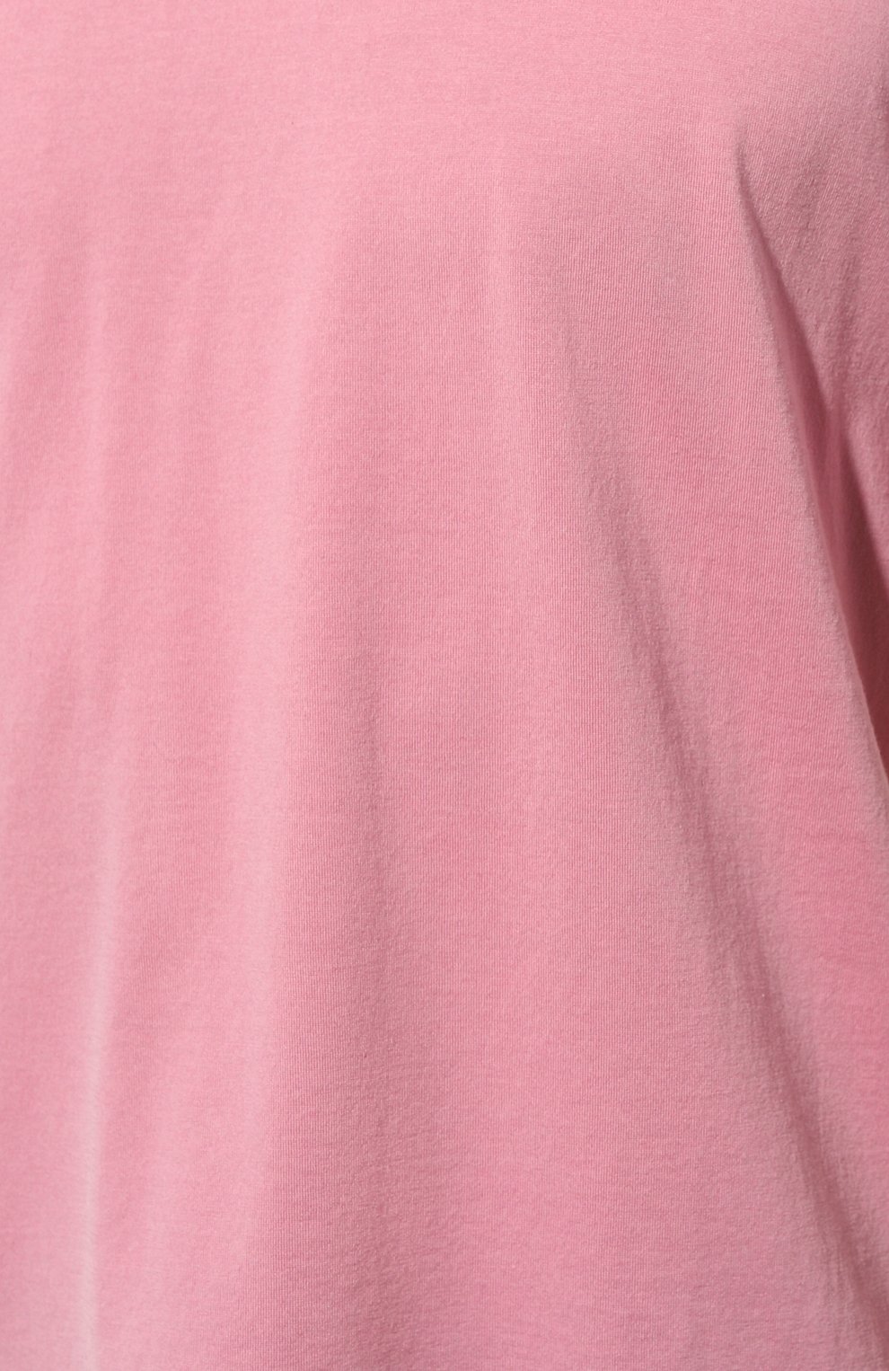 Мужская хлопковая футболка FEDELI розового цвета, арт. 6UEF0103 | Фото 5 (Принт: Без принта; Рукава: Короткие; Длина (для топов): Стандартные; Материал внешний: Хлопок; Стили: Романтичный)