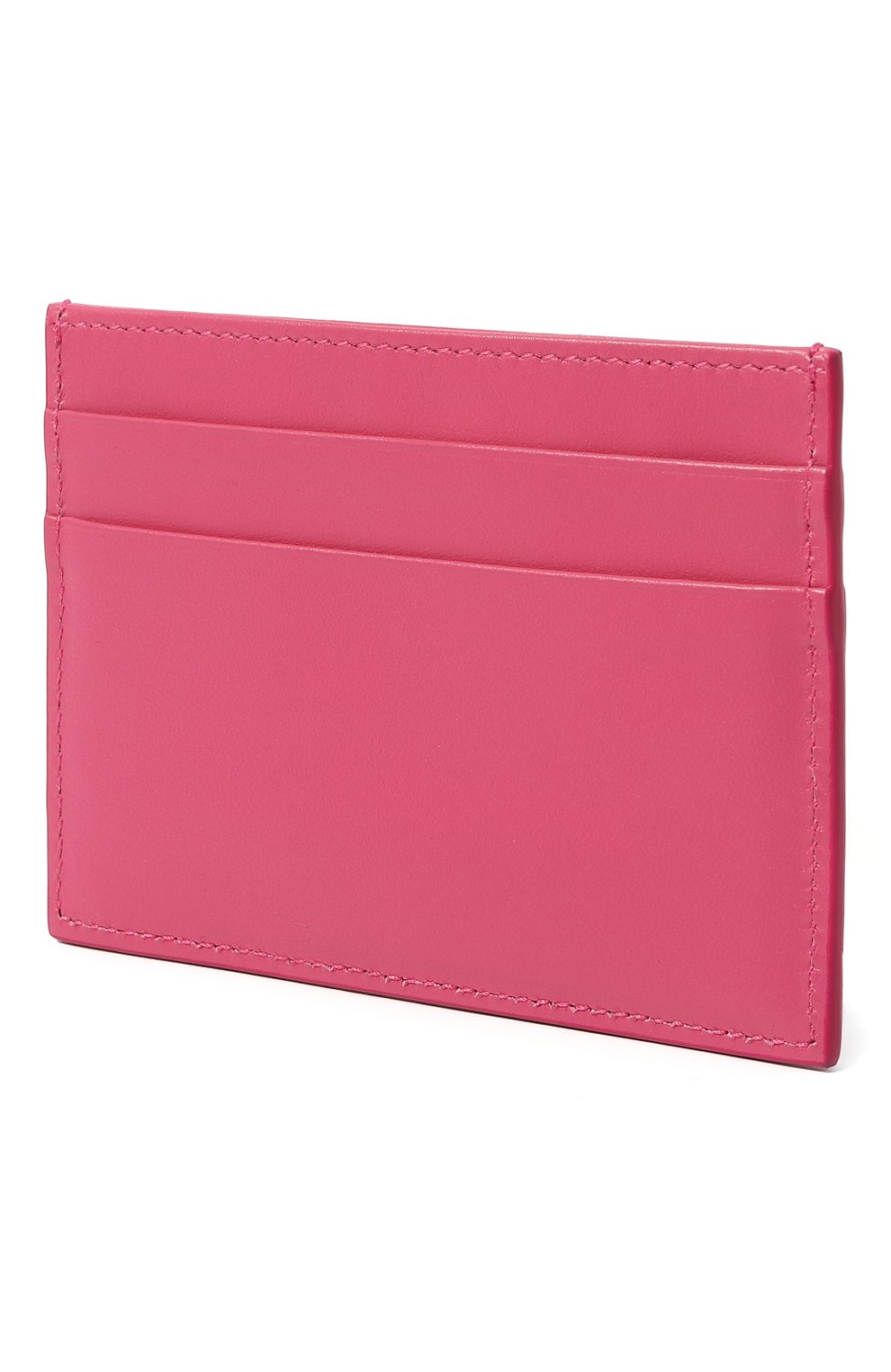 Женский кожаный футляр для кредитных карт DOLCE & GABBANA розового цвета, арт. BI0330/AG081 | Фото 2 (Материал: Натуральная кожа; Материал сплава: Проставлено; Нос: Не проставлено)