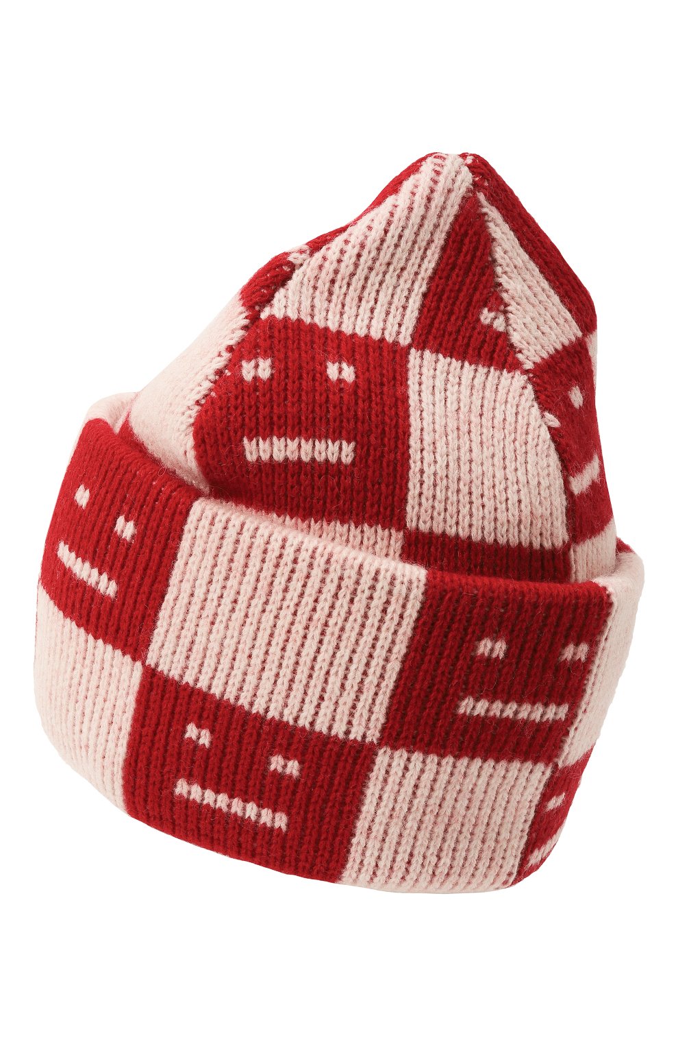 Женская шерстяная шапка ACNE STUDIOS красного цвета, арт. FA UX HATS000134CW6 | Фото 3 (Материал: Текстиль, Шерсть)