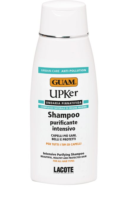 Интенсивный очищающий шампунь для волос upker (200ml) GUAM бесцветного цвета, арт. 8025021161501 | Фото 1 (Статус проверки: Проверена категория)
