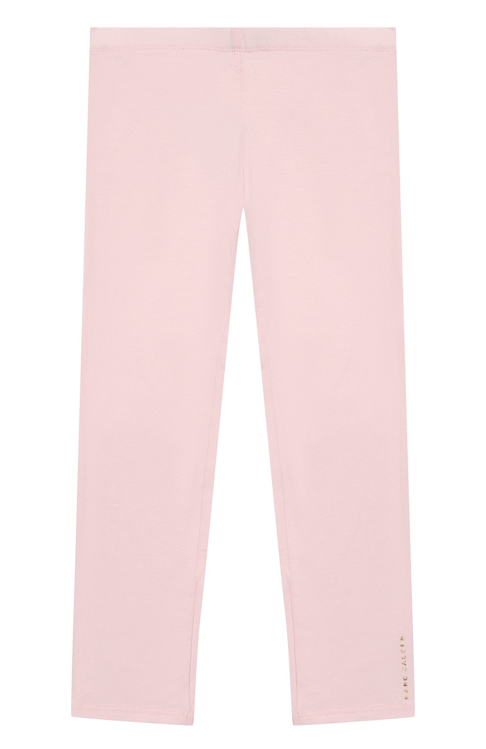 Детские хлопковые леггинсы MARC JACOBS (THE) розового цвета, арт. W04157/2A-5A | Фото 1 (Девочки Кросс-КТ: Леггинсы-одежда; Случай: Повседневный; Материал внешний: Хлопок; Статус проверки: Проверена категория)
