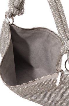 Женская сумка hera nano CULT GAIA серебряного цвета, арт. SH2086MS | Фото 5 (Сумки-технические: Сумки top-handle; Материал сплава: Проставлено; Драгоценные камни: Проставлено; Материал: Экокожа)