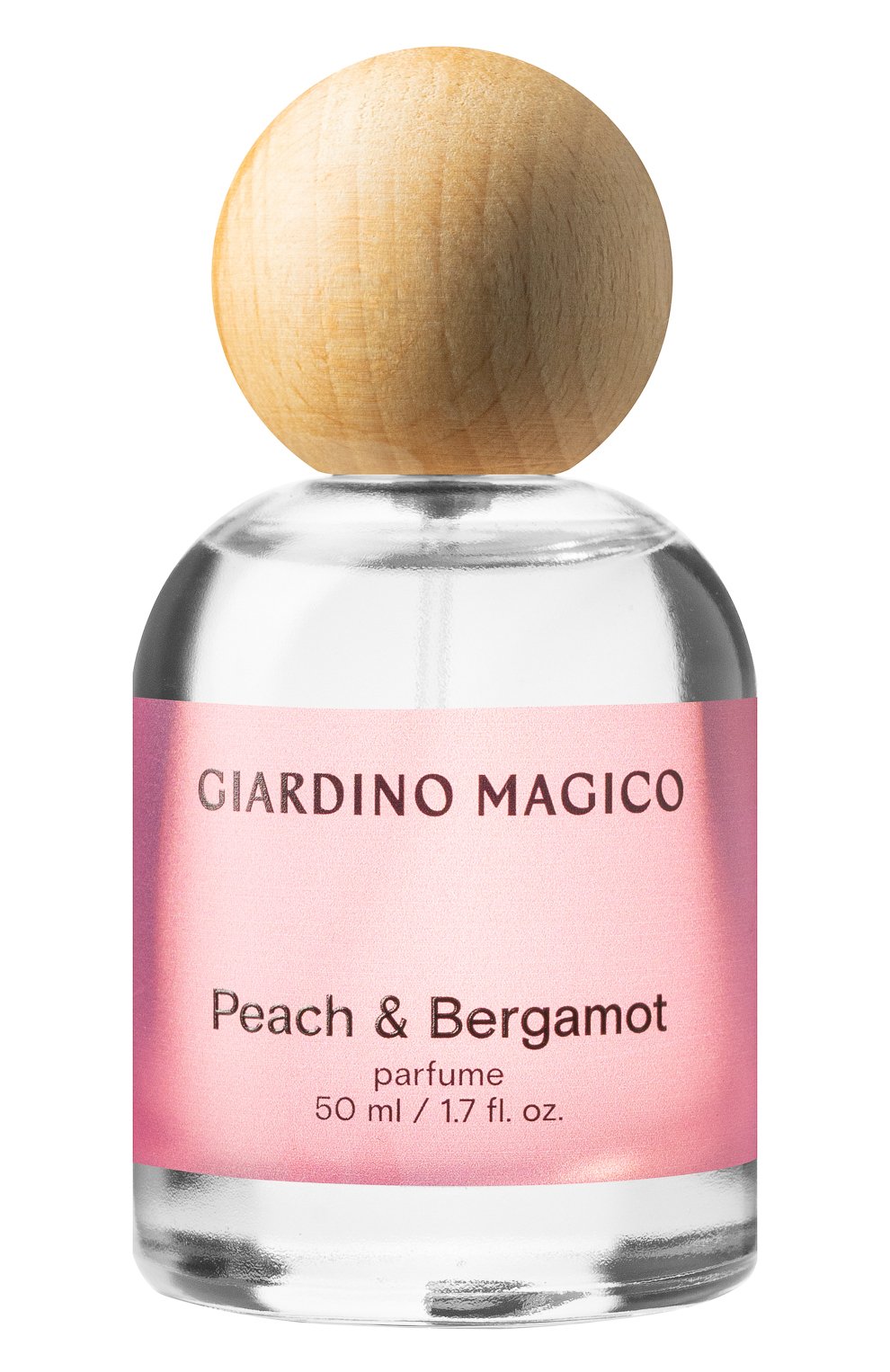 Парфюмерная вода peach & bergamote (50ml) GIARDINO MAGICO бесцветного цвета, арт. 4640200321435 | Фото 1 (Региональные ограничения белый список (Axapta Mercury): Не проставлено; Тип продукта - парфюмерия: Парфюмерная вода; Ограничения доставки: flammable)