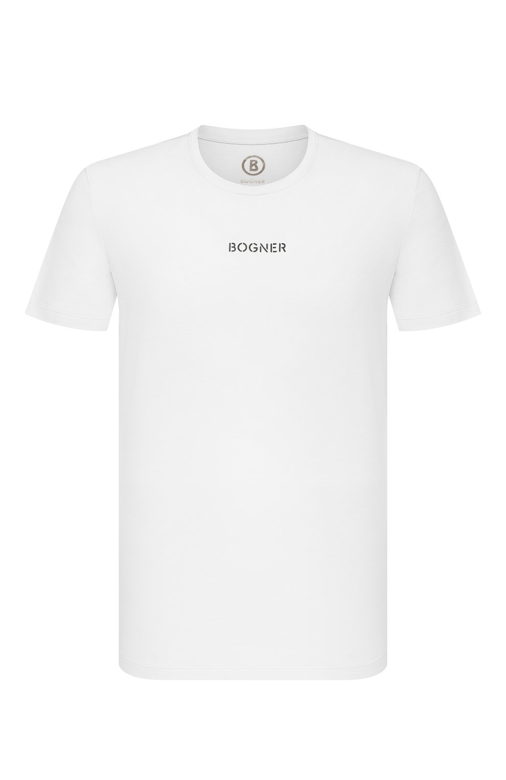 Футболки Bogner, Хлопковая футболка Bogner, Португалия, Белый, Хлопок: 95%; Эластан: 5%;, 12609246  - купить