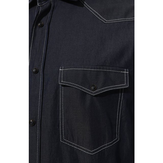 фото Хлопковая рубашка corneliani