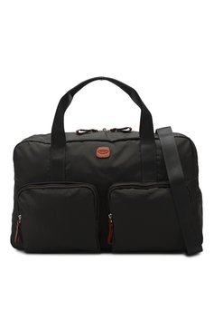 Женская дорожная сумка x-travel BRIC`S черного цвета, арт. BXL42192 | Фото 4 (Ремень/цепочка: На ремешке; Материал: Текстиль; Размер: large)