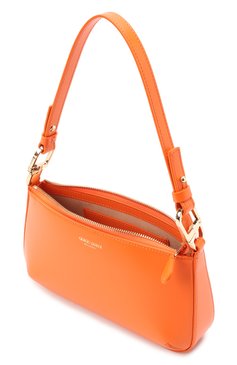 Женская сумка la prima GIORGIO ARMANI оранжевого цвета, арт. Y1H450/YTF4A | Фото 5 (Сумки-технические: Сумки top-handle; Материал: Натуральная кожа; Ремень/цепочка: На ремешке; Размер: small)