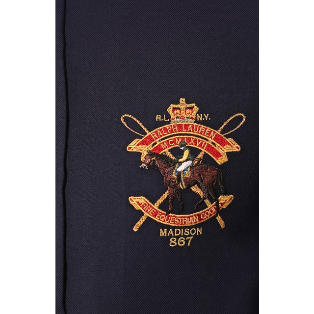 фото Рубашка из смеси хлопка и кашемира ralph lauren