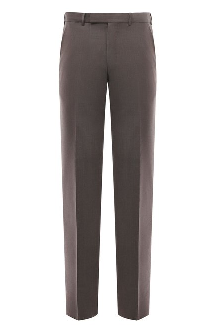 Мужские шерстяные брюки ERMENEGILDO ZEGNA серого цвета по цене 99500 руб., арт. 611F27A6/75TB12 | Фото 1