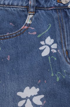 Детская джинсовая юбка ERMANNO SCERVINO синего цвета, арт. SFG0041C/DF019-BS001/10A-16A | Фото 3 (Кросс-КТ: Деним; Региональные ограничения белый список (Axapta Mercury): Не проставлено; Материал сплава: Проставлено; Нос: Не проставлено; Материал внешний: Хлопок)