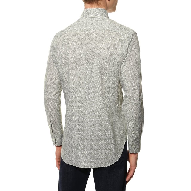 фото Хлопковая рубашка canali