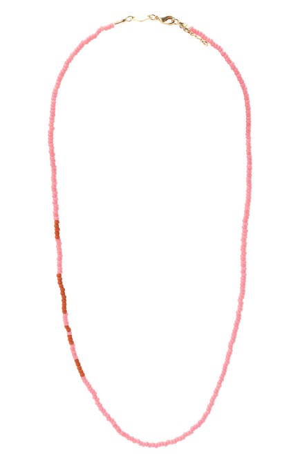 Женское колье ANNI LU розового цвета, арт. 212-20-45 | Фото 1 (Материал: Металл)