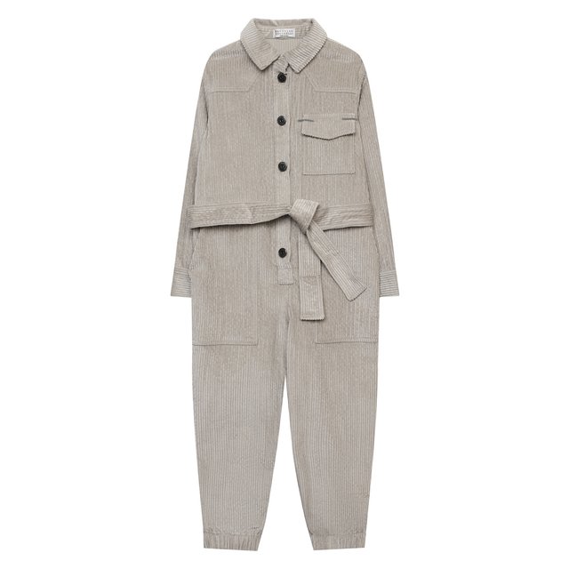 Хлопковый комбинезон Brunello Cucinelli